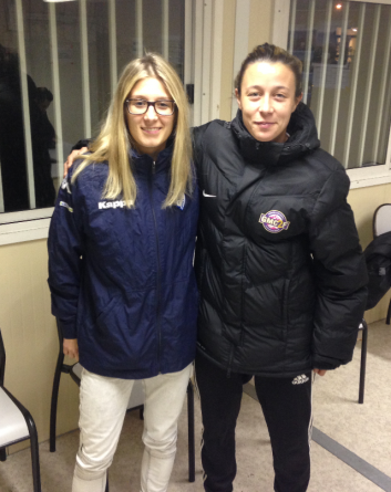 Avant la coupe de France – Rencontre Anaïs Heurard (GF38) – Gladys Boilard (GMC2F)